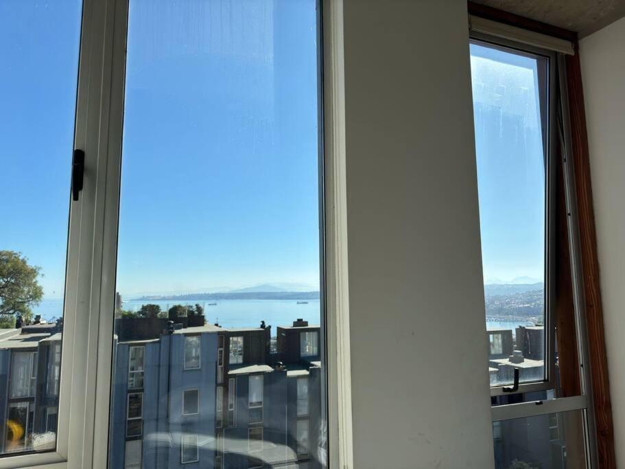 Hermoso Duplex En Cerro Alegre Con Vista Al Mar Y Cerros Valparaíso Exterior foto